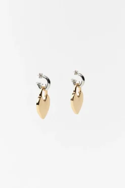 Clearance PENDIENTES CANDADO COMBINADO Mujer Accesorios / Bisuteria