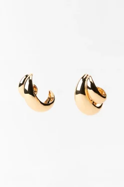 Sale PENDIENTES MEDIO ARO DOBLE Mujer Accesorios / Bisuteria