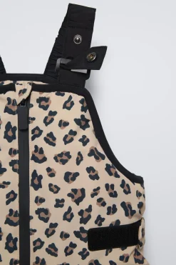 Niños ZARA 1½ - 6 Años·Pantalones|1½ - 6 Años·Chándal<PETO ANIMAL PRINT WATER REPELLENT Y WIND RESISTANCE SKI COLLECTION
