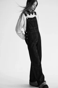 Best PETO LARGO DENIM TRF Mujer Vestidos