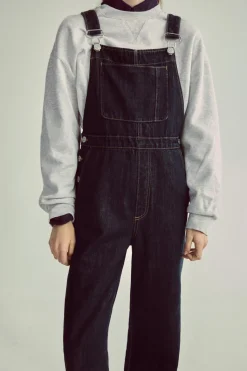 Best PETO LARGO DENIM TRF Mujer Vestidos