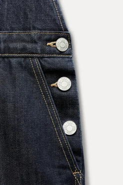 Best PETO LARGO DENIM TRF Mujer Vestidos