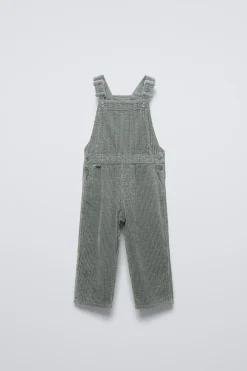 Niños ZARA 1½ - 6 Años·Vestidos / Petos|1½ - 6 Años·Pantalones<PETO LARGO PANA