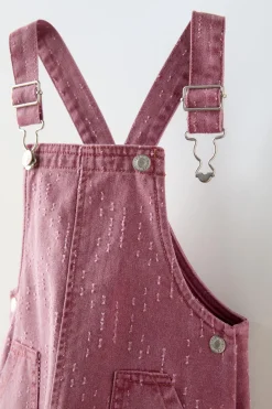 Niños ZARA 1½ - 6 Años·Vestidos / Petos|1½ - 6 Años·Pantalones<PETO LARGO SARGA