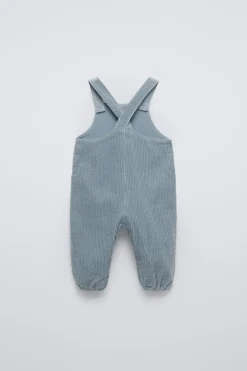 Niños ZARA 6 - 18 Meses·Vestidos / Monos<PETO PANA BOLSILLOS