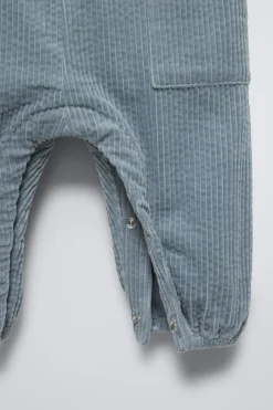 Niños ZARA 6 - 18 Meses·Vestidos / Monos<PETO PANA BOLSILLOS