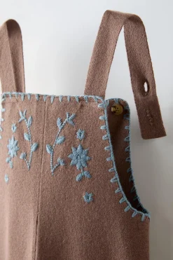 Niños ZARA 1½ - 6 Años·Vestidos / Petos|1½ - 6 Años·Punto<PETO PUNTO BORDADOS