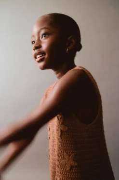 Niños ZARA 1½ - 6 Años·Vestidos / Petos|1½ - 6 Años·Punto<PETO PUNTO FLORES