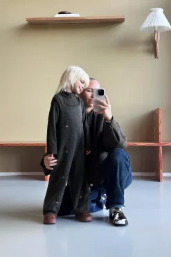 Niños ZARA 1½ - 6 Años·Vestidos / Petos|1½ - 6 Años·Punto<PETO PUNTO FLORES BORDADAS