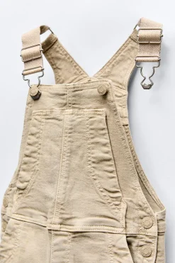 Niños ZARA 1½ - 6 Años·Pantalones|1½ - 6 Años·Pantalones / Leggings<PETO SARGA CANVAS