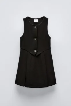 Niños ZARA 6 - 14 Años·Vestidos / Monos<PICHI BOTONES