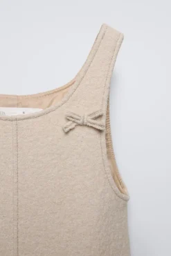 Niños ZARA 6 - 14 Años·Vestidos / Monos<PICHI CON LANA LACITOS