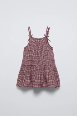 Niños ZARA 1½ - 6 Años·Vestidos / Petos|6 - 18 Meses·Vestidos / Monos<PICHI CUADROS