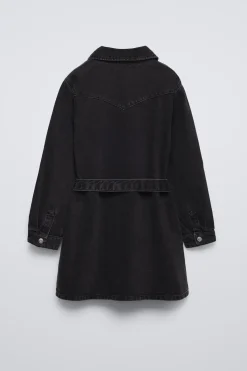 Niños ZARA 6 - 14 Años·Vestidos / Monos<PICHI DENIM TACHAS