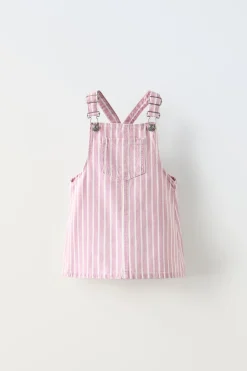 Niños ZARA 1½ - 6 Años·Vestidos / Petos|6 - 18 Meses·Vestidos / Monos<PICHI SARGA RAYAS