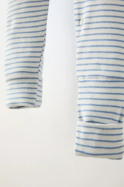 Niños ZARA 0 - 6 Meses·Homewear|6 - 18 Meses·Ropa Interior / Pijamas<PIJAMA ENTERO PIE CONVERTIBLE RAYAS