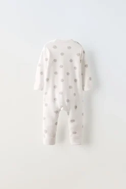 Niños ZARA 0 - 6 Meses·Ropa Interior / Pijamas|6 - 18 Meses·Ropa Interior / Pijamas<PIJAMA ENTERO PIE CONVERTIBLE CONEJITOS