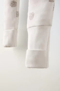 Niños ZARA 0 - 6 Meses·Ropa Interior / Pijamas|6 - 18 Meses·Ropa Interior / Pijamas<PIJAMA ENTERO PIE CONVERTIBLE CONEJITOS