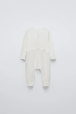 Niños ZARA 0 - 6 Meses·Homewear|6 - 18 Meses·Ropa Interior / Pijamas<PIJAMA ENTERO PIE CONVERTIBLE