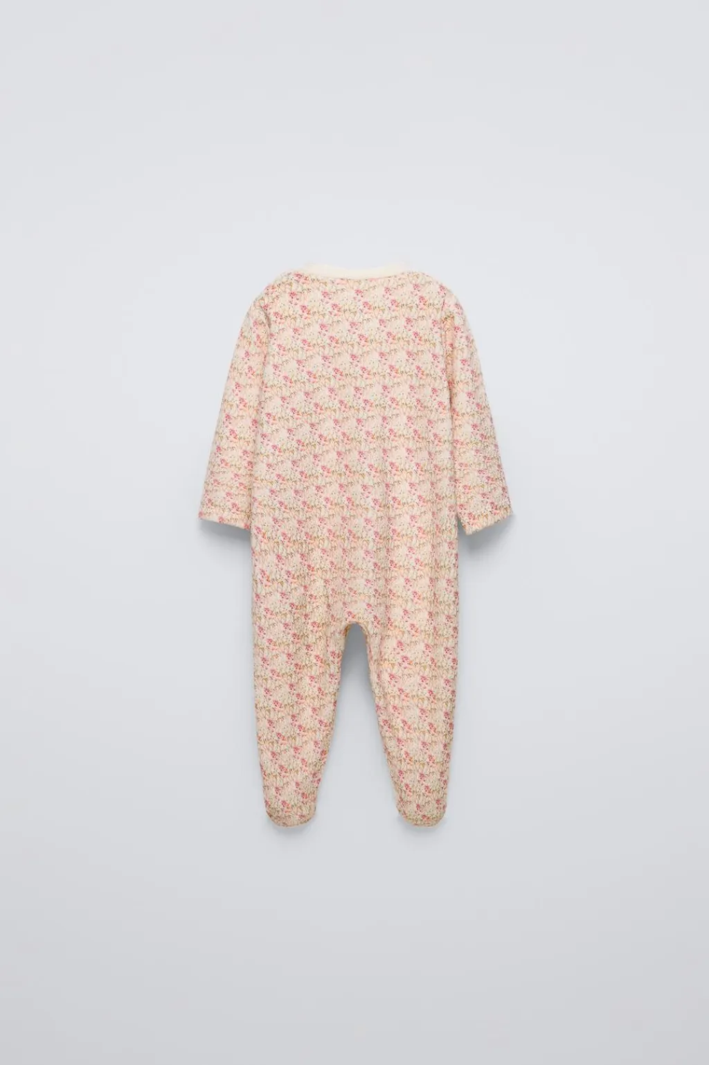 Niños ZARA 1½ - 6 Años·Pijamas|6 - 18 Meses·Ropa Interior / Pijamas<PIJAMA ENTERO VELOUR FLORES