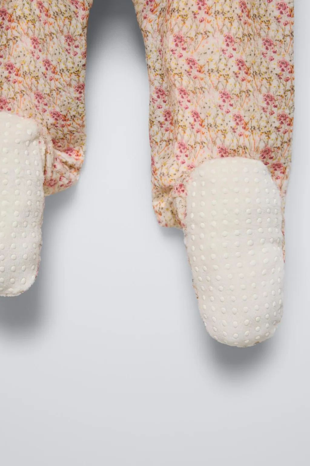 Niños ZARA 1½ - 6 Años·Pijamas|6 - 18 Meses·Ropa Interior / Pijamas<PIJAMA ENTERO VELOUR FLORES