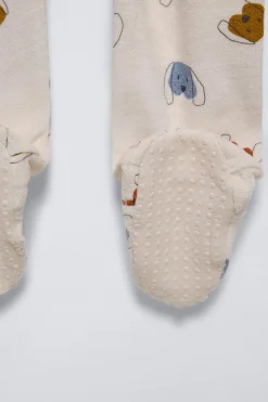 Niños ZARA 1½ - 6 Años·Pijamas|1½ - 6 Años·Pijamas<PIJAMA ENTERO VELOUR PERROS