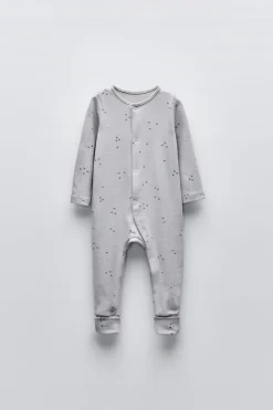 Niños ZARA 1½ - 6 Años·Pijamas|1½ - 6 Años·Pijamas<PIJAMA ESTAMPADO PIE CONVERTIBLE