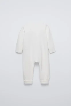 Niños ZARA 0 - 6 Meses·Homewear|6 - 18 Meses·Ropa Interior / Pijamas<PIJAMA POINTELLE PIE CONVERTIBLE