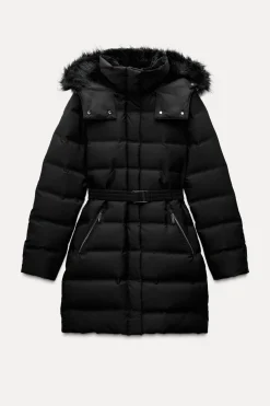 Online PLUMÍFERO CINTURÓN CAPUCHA WATER AND WIND PROTECTION Mujer Abrigos / Anoraks