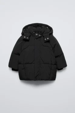 Niños ZARA 1½ - 6 Años·Abrigos|6 - 18 Meses·Abrigos / Buzos<PLUMÍFERO PLUMA PLUMÓN CAPUCHA WATER REPELLENT