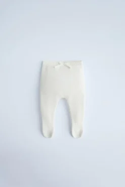 Niños ZARA 0 - 6 Meses·Punto|0 - 6 Meses·Leggings / Polainas<POLAINA PUNTO LAZO