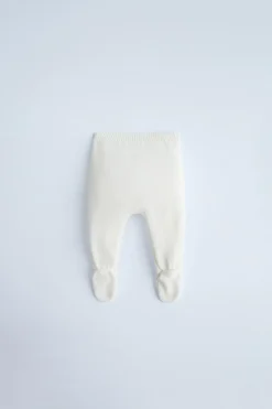 Niños ZARA 0 - 6 Meses·Punto|0 - 6 Meses·Leggings / Polainas<POLAINA PUNTO LAZO