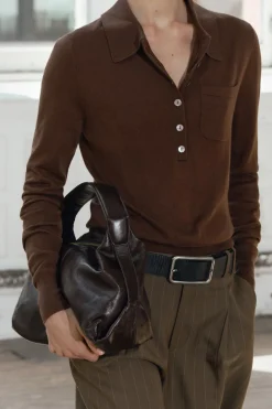 Best POLO BÁSICO CON LANA Mujer Cárdigan / Jerséis|Punto