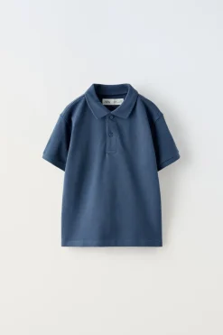 Niños ZARA 6 - 14 Años·Camisetas<POLO BÁSICO LISO