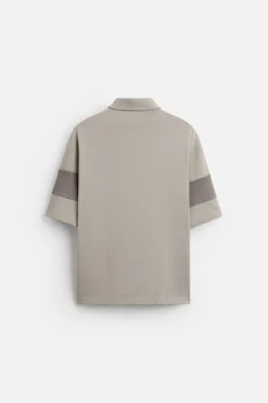 Clearance POLO COLOR BLOCK LAVADO Hombre Camisetas|Polos