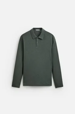 Sale POLO CON LINO Hombre Polos