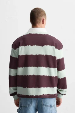 Outlet POLO ESTAMPADO RAYAS TIE DYE Hombre Polos