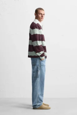 Outlet POLO ESTAMPADO RAYAS TIE DYE Hombre Polos