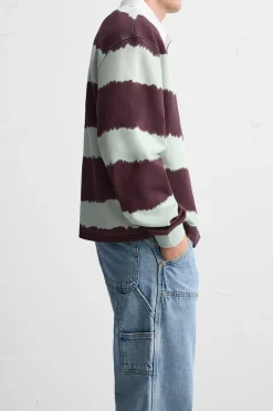 Outlet POLO ESTAMPADO RAYAS TIE DYE Hombre Polos