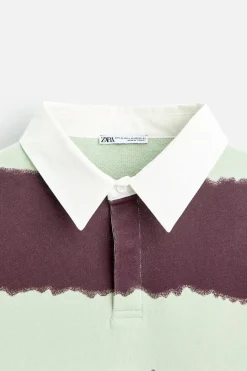 Outlet POLO ESTAMPADO RAYAS TIE DYE Hombre Polos