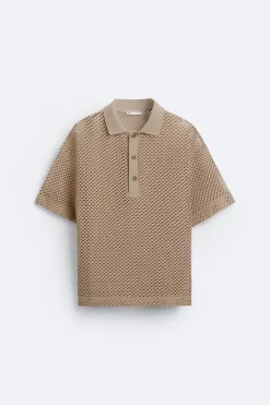 New POLO ESTRUCTURA CALADOS Hombre Polos