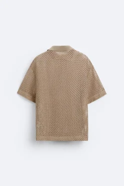 New POLO ESTRUCTURA CALADOS Hombre Polos