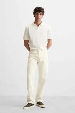 Outlet POLO ESTRUCTURA PIQUÉ Hombre Camisetas|Polos