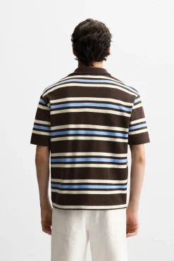 Best POLO ESTRUCTURA PIQUÉ RAYAS Hombre Polos