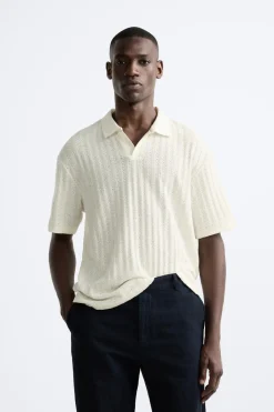 Hot POLO ESTRUCTURA RAYAS Hombre Polos