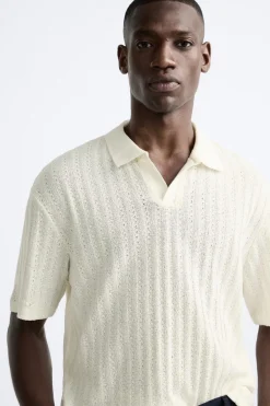 Hot POLO ESTRUCTURA RAYAS Hombre Polos