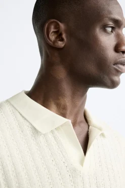 Hot POLO ESTRUCTURA RAYAS Hombre Polos