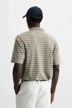 Outlet POLO ESTRUCTURA RAYAS Hombre Polos