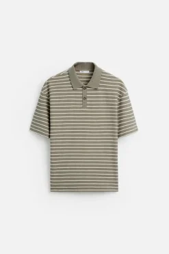 Outlet POLO ESTRUCTURA RAYAS Hombre Polos