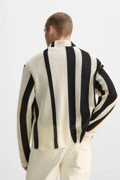 Clearance POLO ESTRUCTURA RED RAYAS Hombre Camisas